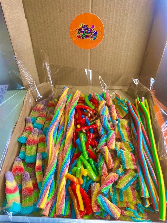 1kg Rainbow Pick and Mix box